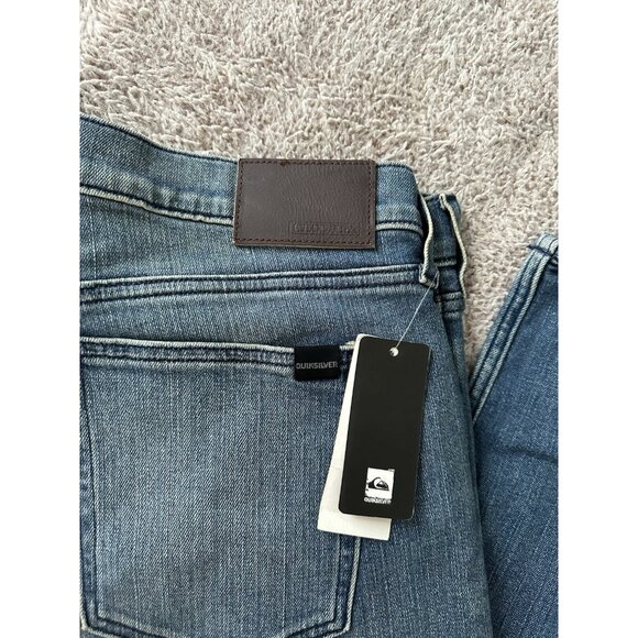 Quiksilver Men’s Jeans Revolver Straight Fit Blue Size 34 x 32  New - Picture 14 of 14